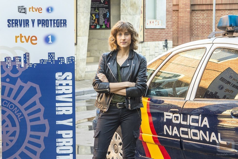 Marta Belmonte en la temporada 3 de 'Servir y proteger'