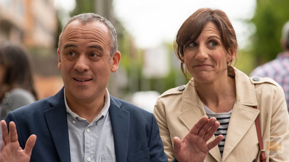 Javier Gutiérrez y Malena Alterio en la temporada 2 de 'Vergüenza'