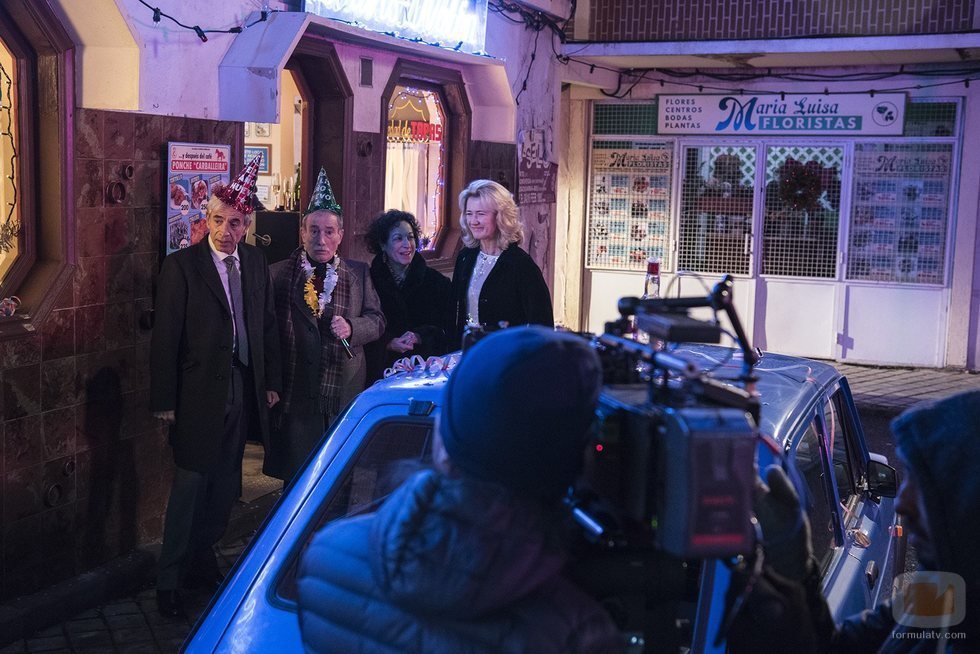 La familia Alcántara comienza el rodaje de la 20 temporada de 'Cuéntame'