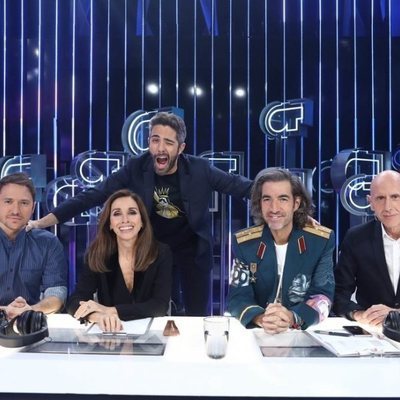 Jurado de la Gala 11 de 'OT 2018' junto al presentador