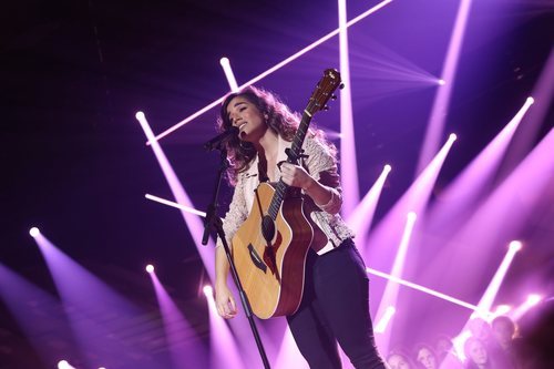 Julia Medina canta 'Ya lo sabes' en la Gala 12 de 'OT 2018'
