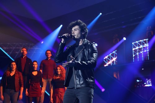 Miki canta 'Some nights' en la Gala 12 de 'OT 2018'