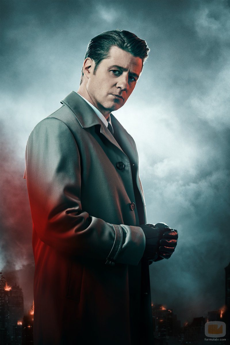 Póster de Ben McKenzie como James Gordon en la temporada final de 'Gotham'