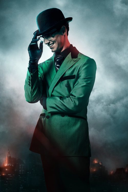 Póster de Cory Michael Smith como The Riddler en la temporada final de 'Gotham'
