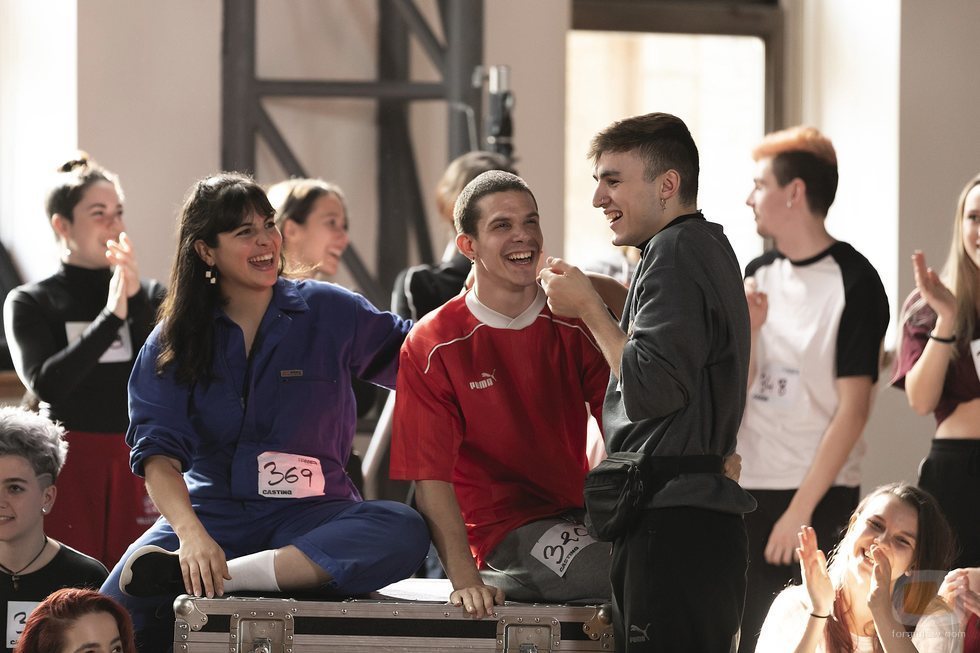 Aspirantes de 'Fama a bailar' en el casting de Madrid