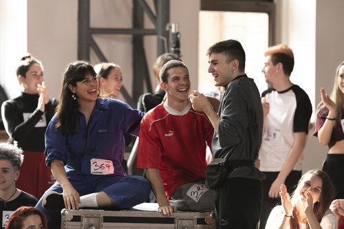 Aspirantes de 'Fama a bailar' en el casting de Madrid