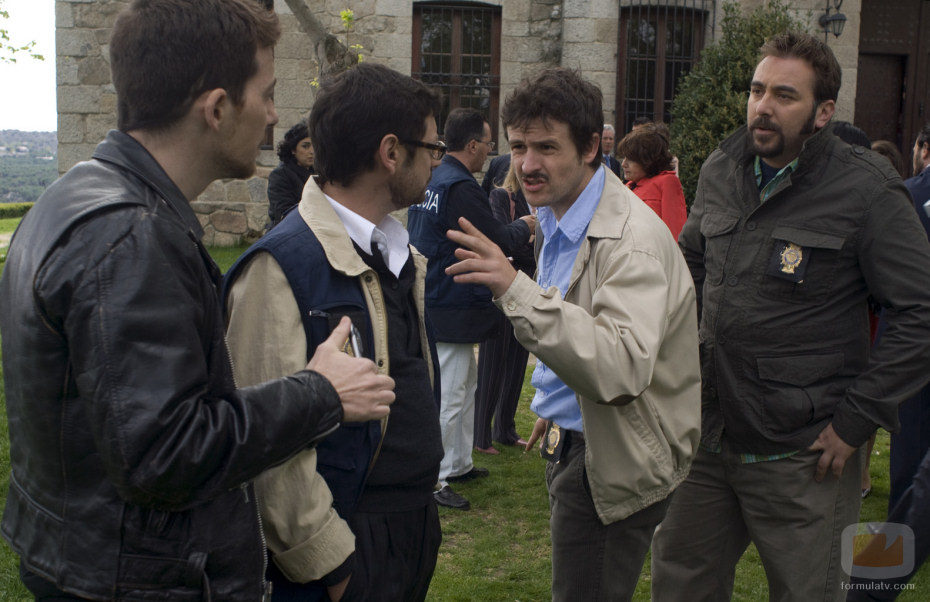 Víctor Clavijo, Manolo Solo, Diego Torres y Javier Cifrián