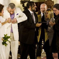 Boda en 'La familia Mata'