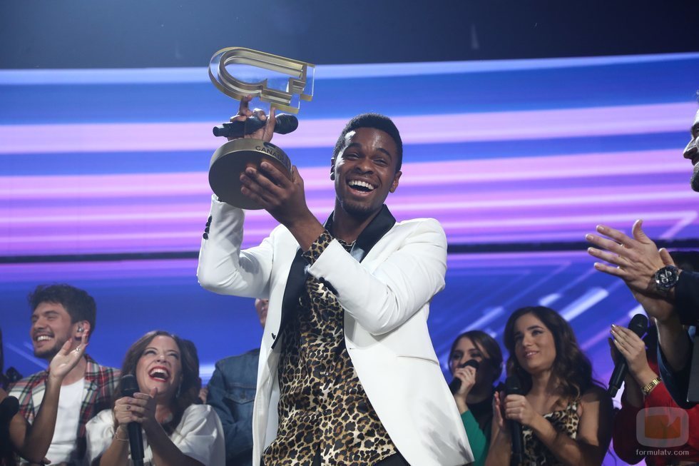 Famous, ganador de 'OT 2018', en la Gala Final