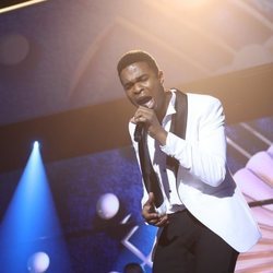 Famous, cantando en la Gala Final de 'OT 2018'