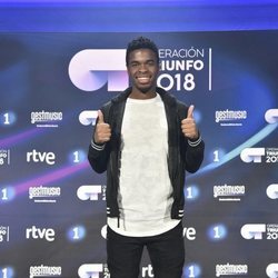 Famous, el ganador de 'OT 2018', en la rueda de prensa tras la final