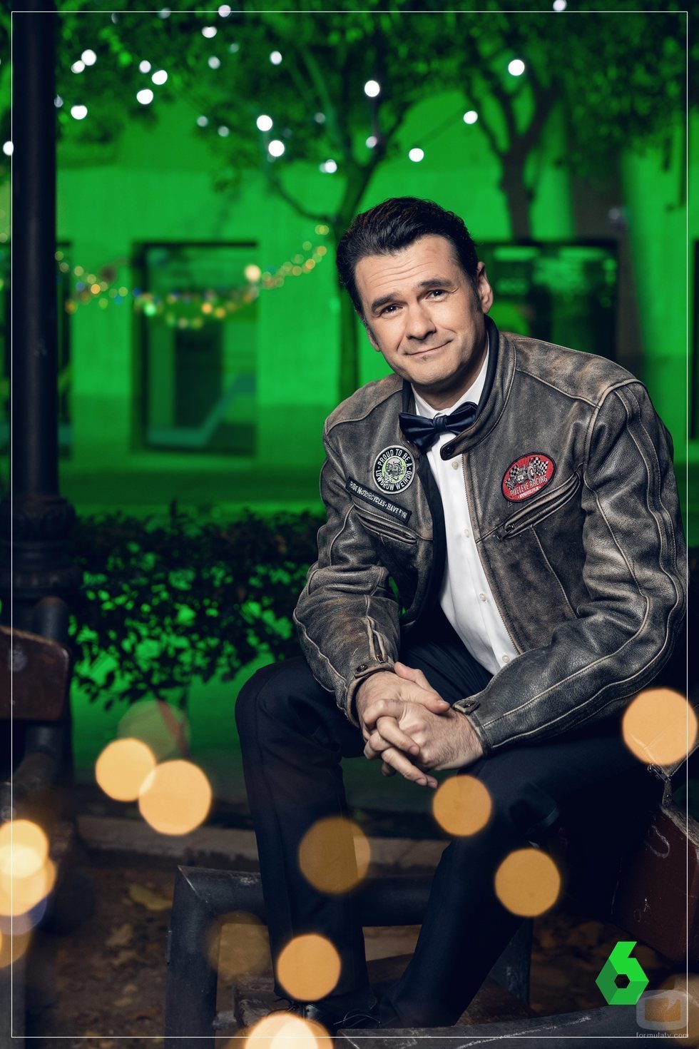 Iñaki López posa sonriente para promocionar las campanadas 2018-19