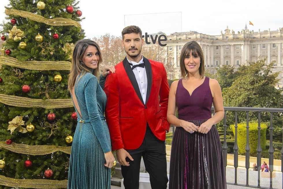 Encargados de retransmitir el Sorteo de la Lotería de Navidad de 2018 en TVE