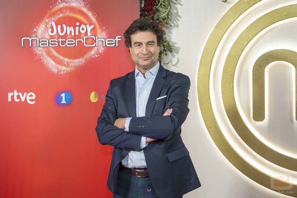 Pepe Rodríguez en la presentación de 'MasterChef Junior 6'