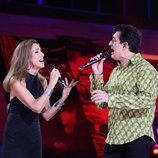 Ana Belén y Manolo García en la Gala de Navidad de 'OT 2018'