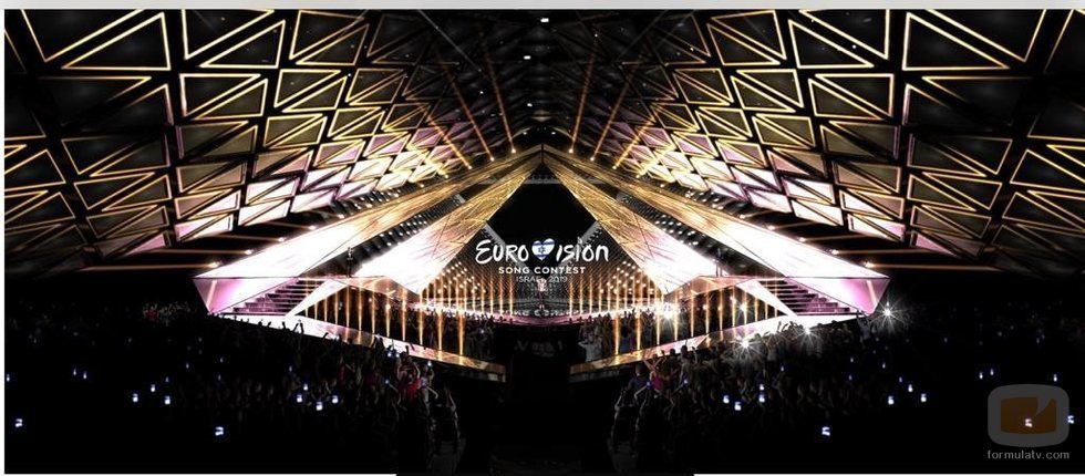 Diseño del escenario de Eurovisión 2019