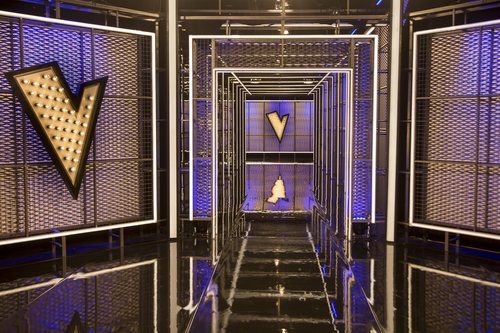Pasillos del nuevo plató de 'La Voz' en Antena 3