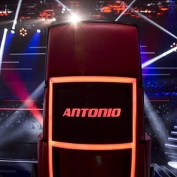 Sillón de coach de Antonio Orozco en 'La Voz'