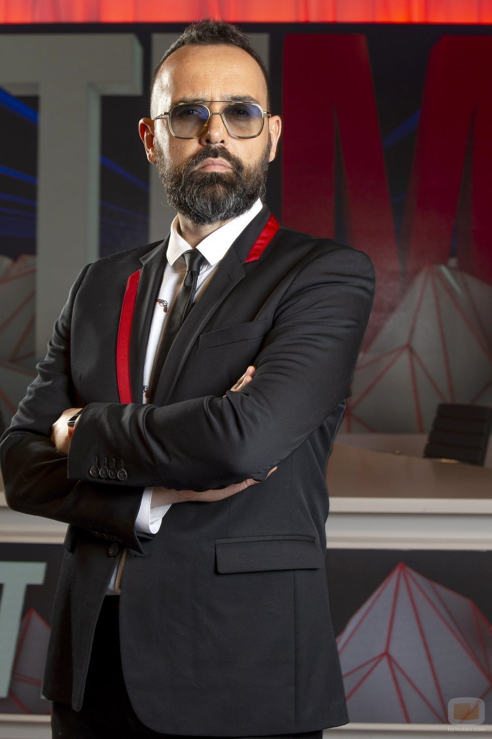 Risto Mejide en el plató de 'Todo es mentira'