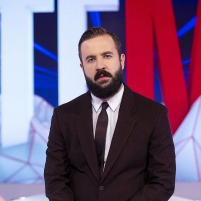 Antonio Castelo en el plató de 'Todo es mentira'