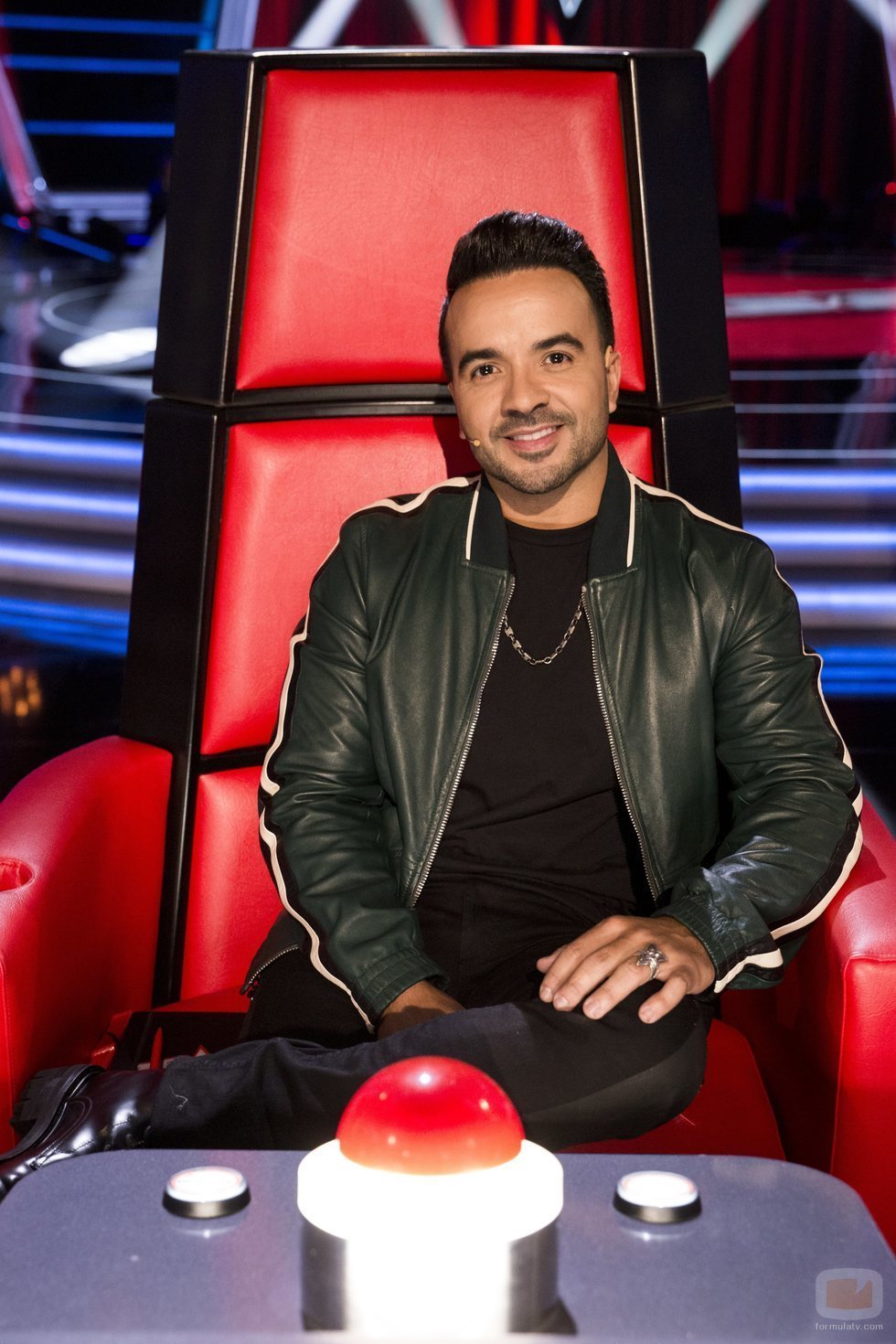 Luis Fonsi en su sillón de coach en 'La Voz'