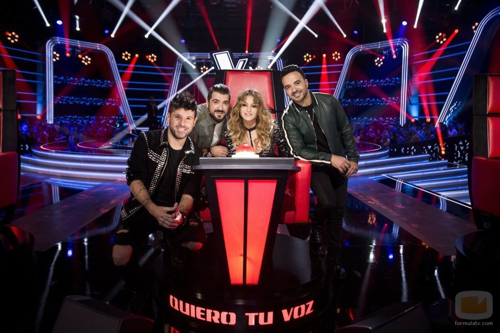 Coaches de 'La Voz' en la primera edición del talent en Antena 3