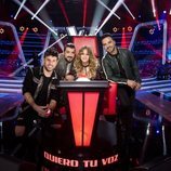 Coaches de 'La Voz' en la primera edición del talent en Antena 3