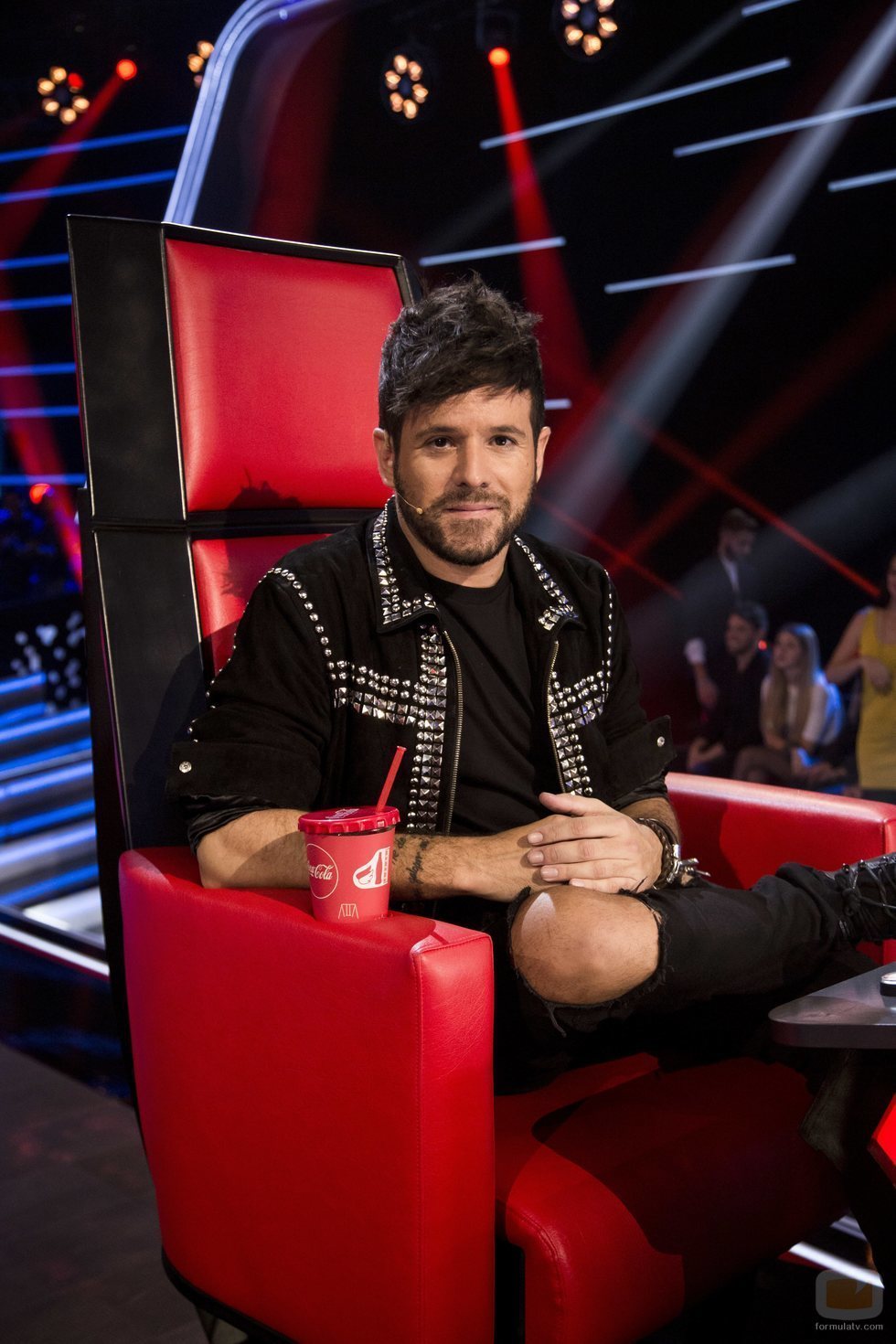Pablo López posa como coach de 'La Voz'