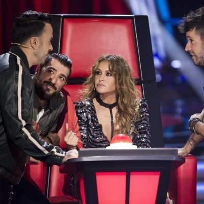Los coaches de 'La Voz' deliberan en plató