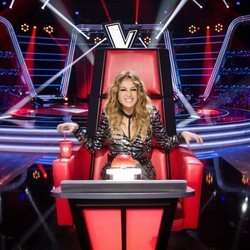 Paulina Rubio, desafiante en su sillón de coach de 'La Voz'