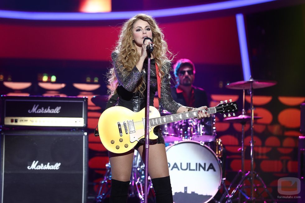 Marta Torné imita a Paulina Rubio en la gala especial de 'Tu cara me suena'