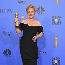 Patricia Arquette, ganadora del Globo de Oro 2019 a Mejor Actriz de Miniserie o TV Movie