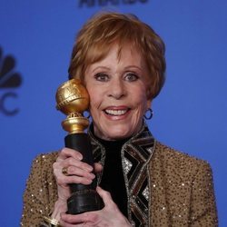 Carol Burnett, ganadora del Carol Burnett en los Globos de Oro 2019