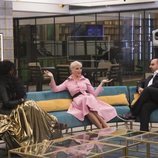 María Jesús Ruiz, Julio Ruz y Carolina Sobe en la gala 1 de 'GH Dúo'