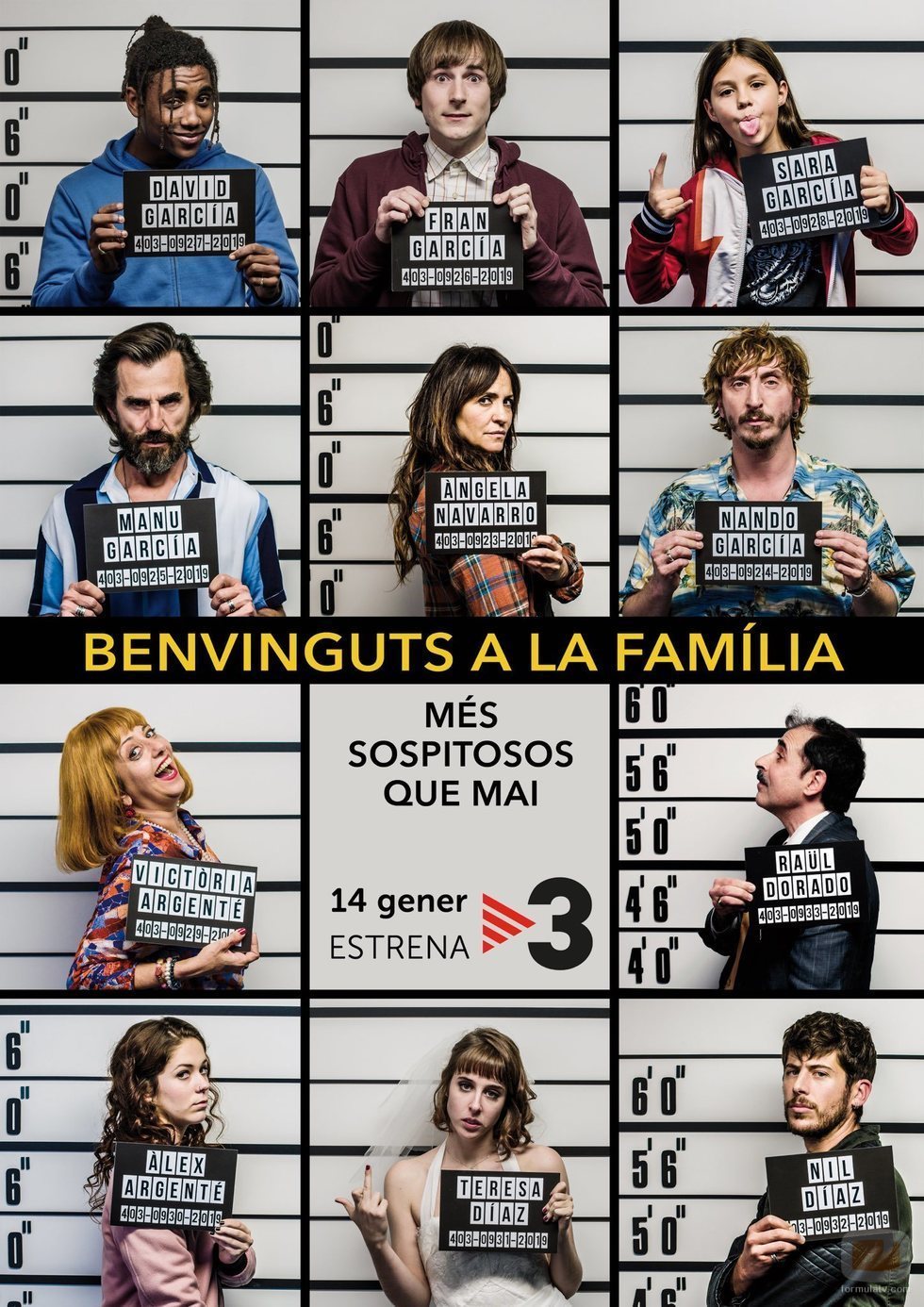 Cartel de la segunda temporada de 'Benvinguts a la família'