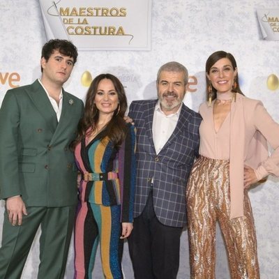 Jurado y presentadora presentan la segunda edición de 'Maestros de la costura'
