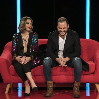Antonio Tejado y Candela Acevedo en la gala 1 de 'GH Dúo'