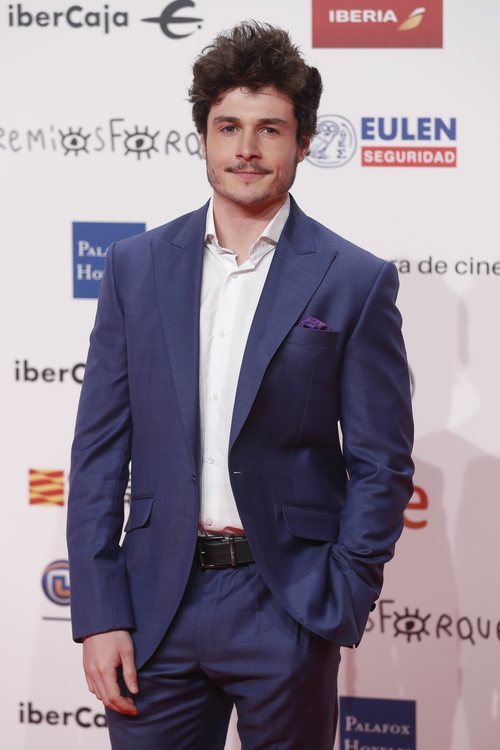 Miki, concursante de 'OT 2018' en los Premios Forqué 2019