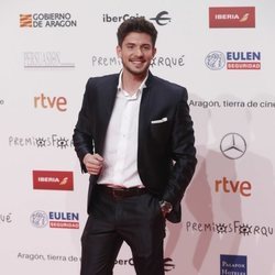 Carlos Right, concursante de 'OT 2018' en los Premios Forqué 2019 de Zaragoza