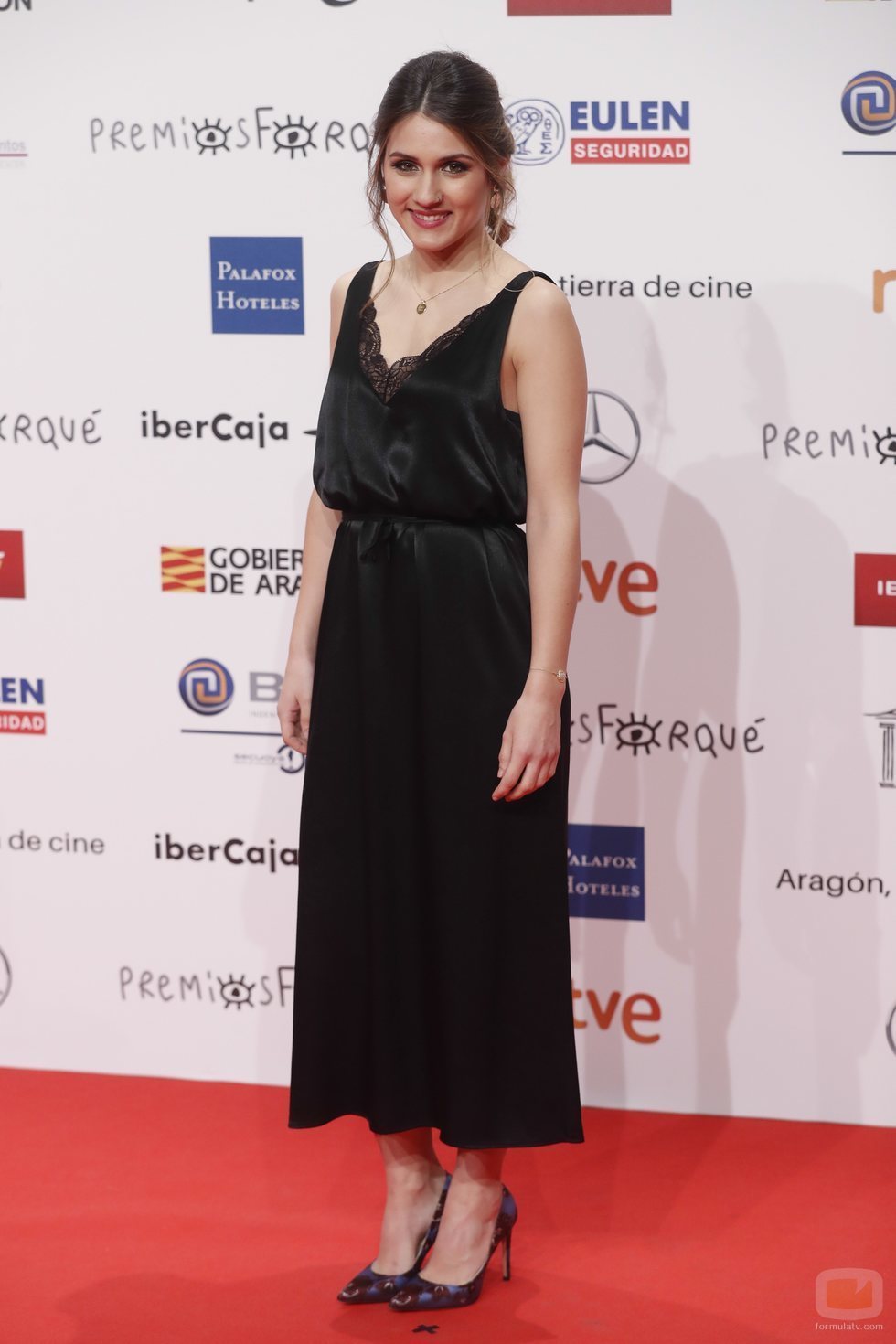 Sabela, concursante de 'OT 2018' en los Premios Forqué 2019