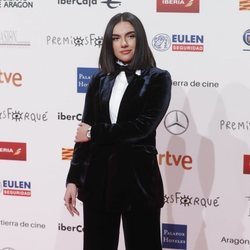 Marta Sango, concursante de 'OT 2018' en los Premios Forqué 2019