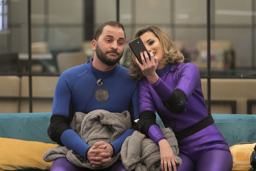 Antonio Tejado y Candela Acevedo en la gala 2 de 'GH Dúo'