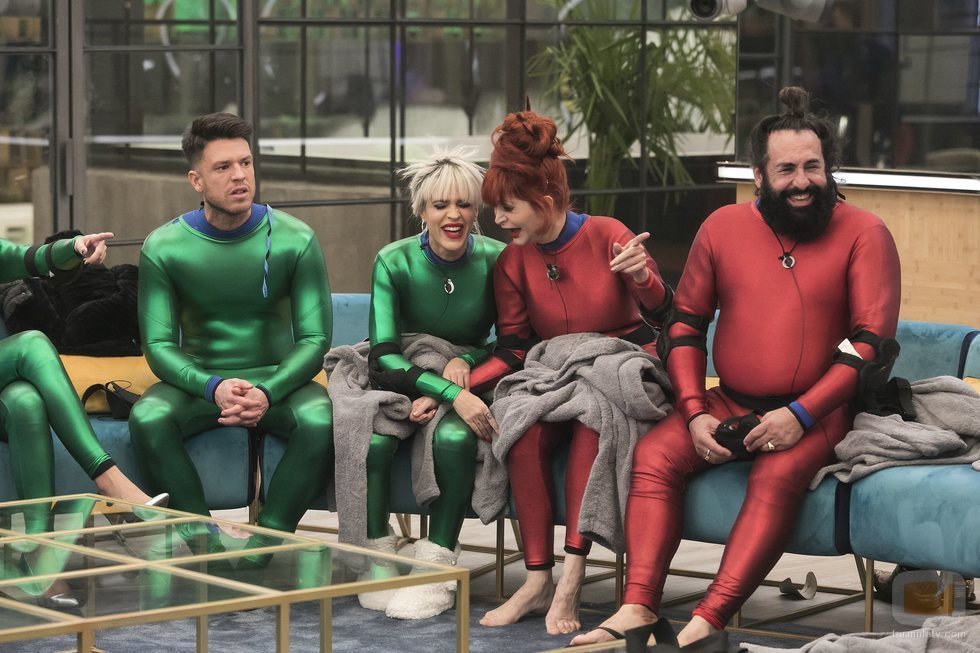 Fede, Ylenia, Yurena y Juan Miguel en la gala 2 de 'GH Dúo'