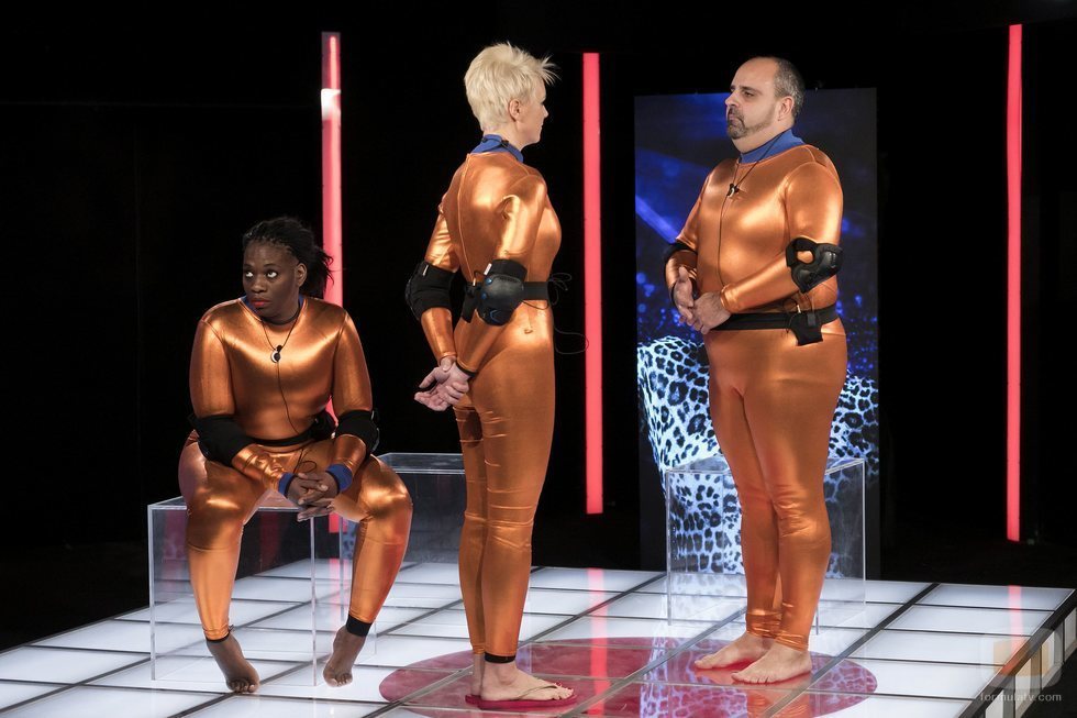 Carolina Sobe, María Jesús Ruiz y Julio Ruz en la gala 2 de 'GH Dúo'