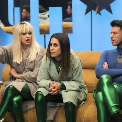 Ylenia, Fede y Raquel Martín nominando durante la gala 2 de 'GH Dúo'