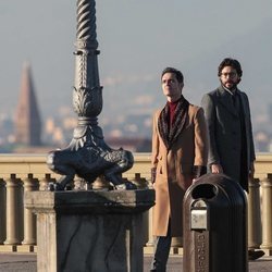 Pedro Alonso y Álvaro Morte en el rodaje de la tercera temporada de 'La Casa de Papel'