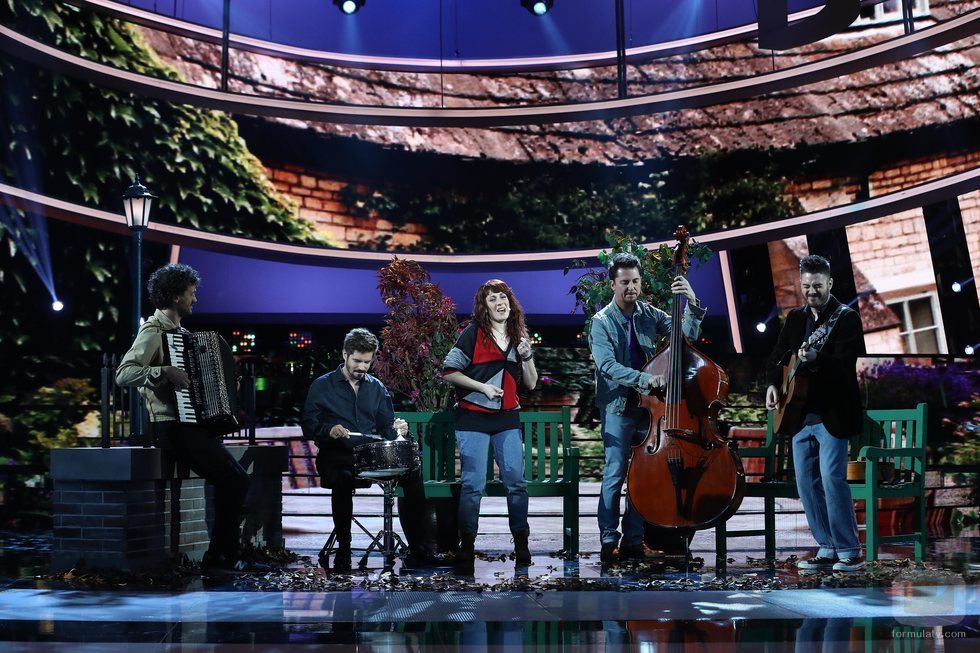 María Villalón es Zaz en la Gala 12 de 'Tu cara me suena'