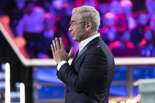 Jorge Javier Vázquez en el plató de la gala 3 de 'GH Dúo'