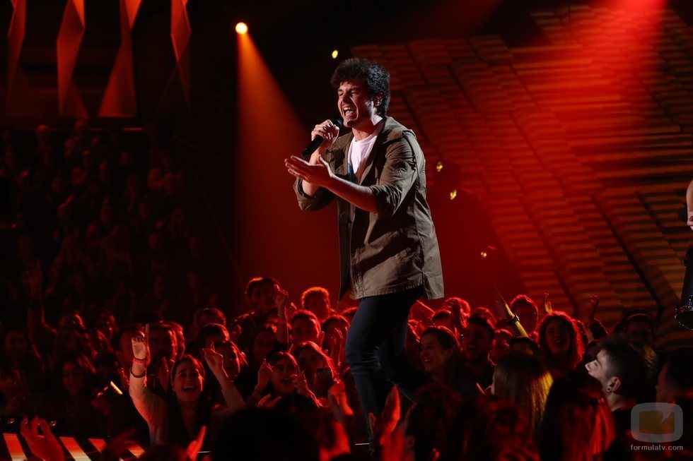 Miki interpreta 'La venda' en la gala de 'OT Eurovisión'