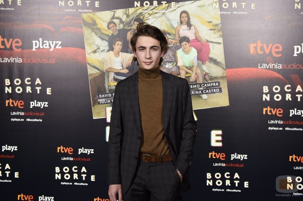 Guillermo Lasheras en la presentación de 'Boca Norte'